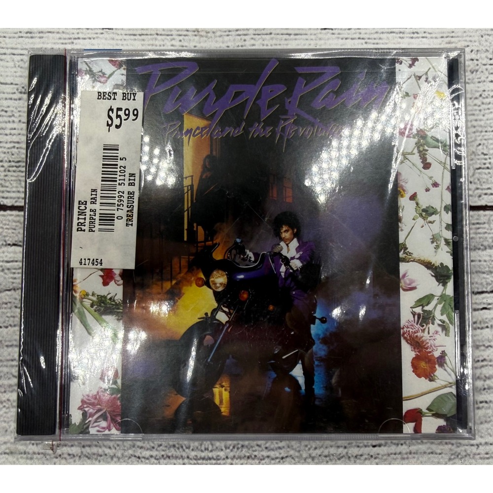 Factory Sealed Prince and the Revolution - Purple Rain CD‎